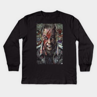 "PAPA HET" Kids Long Sleeve T-Shirt